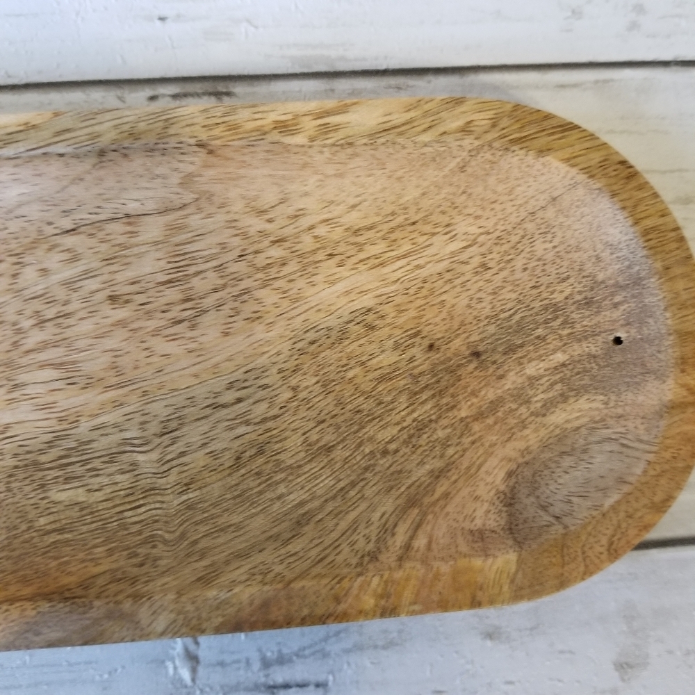Folkulture Handmade Mango Wood Sunflower Incense Holder - Picture 4 of 8